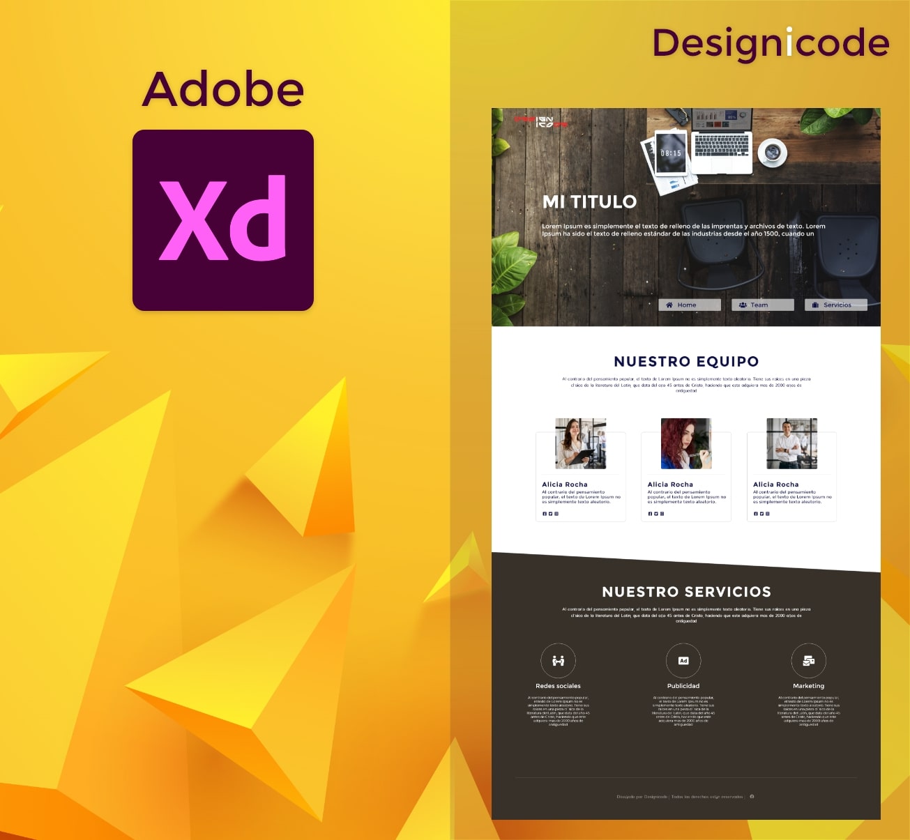 Diseño para cursos con adobe XD