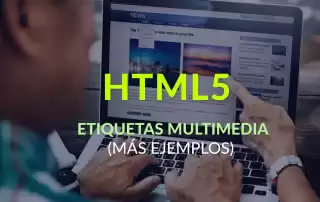 Etiquetas multimedia HTML5